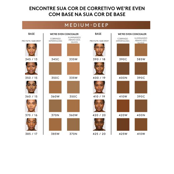 WE'RE EVEN  CORRETIVO 425W